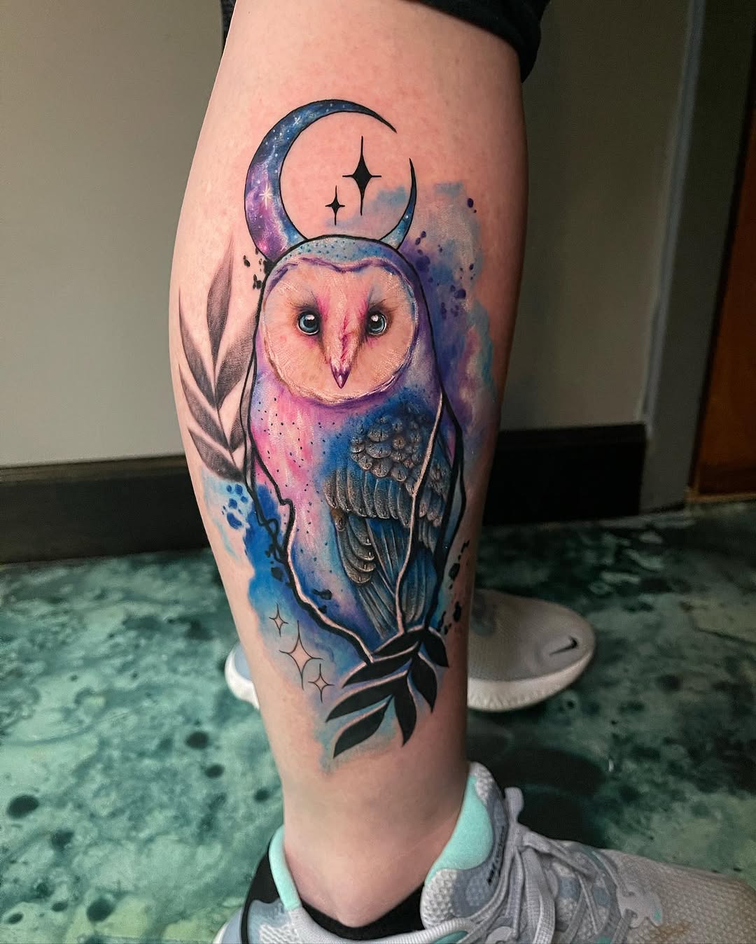 Tattoo by @tattoome_violet โ watercolor