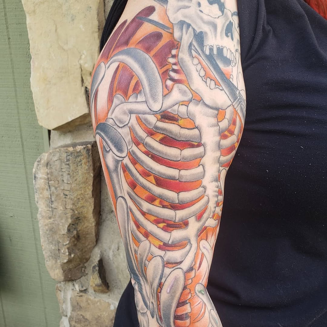Tattoo by @oh_my_goad — realism, black_and_grey