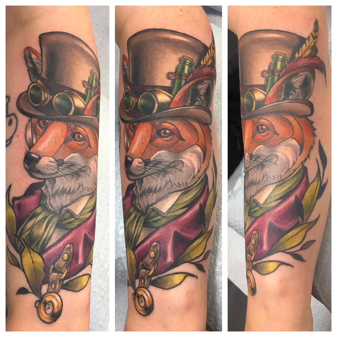 Tattoo by @meganmerrelltattoo — new_school