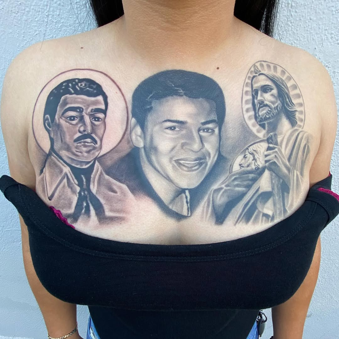 Tattoo by @dave_duck — realism, black_and_grey