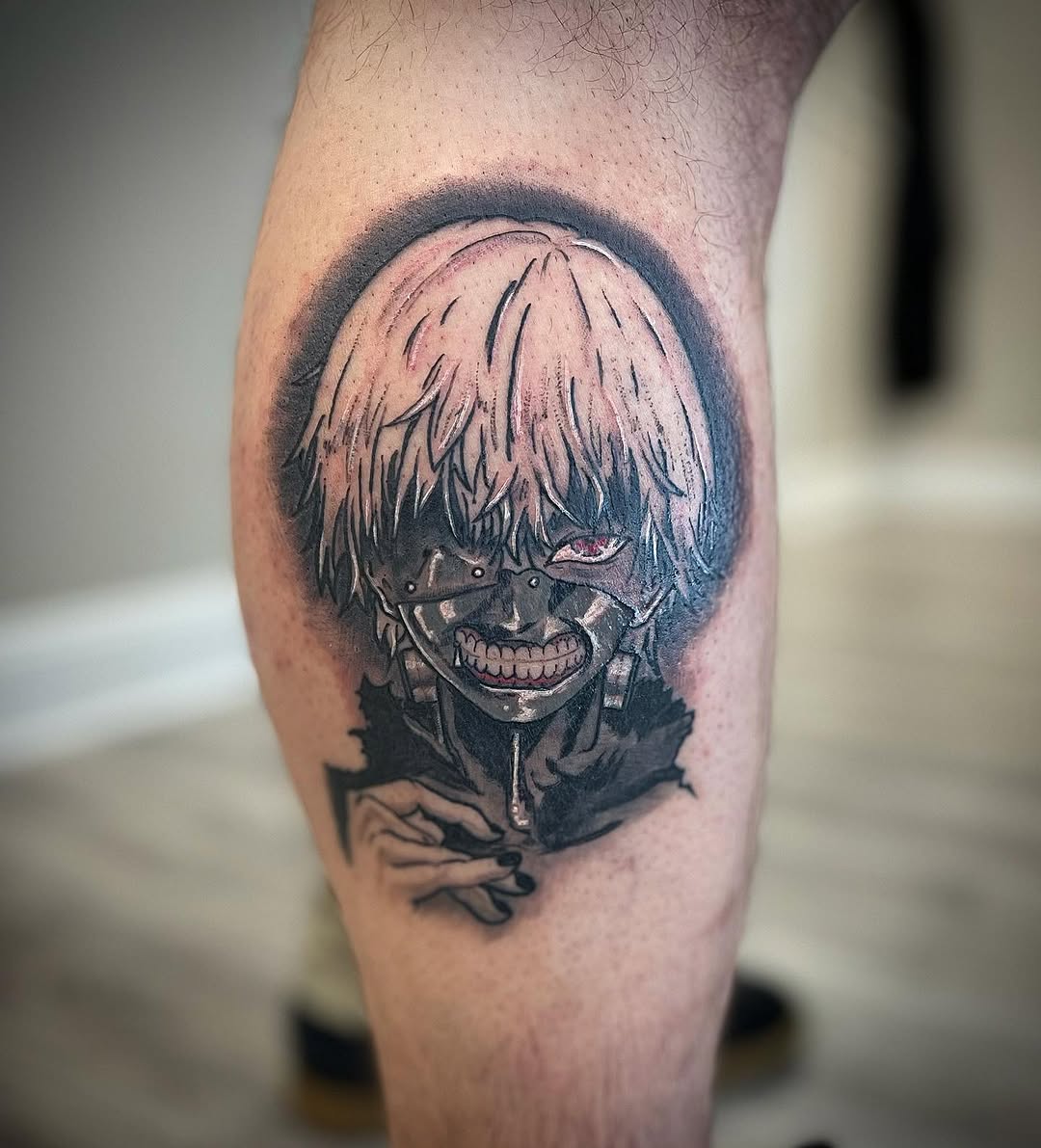 Tattoo by @jh_tattoos_ — anime, realism