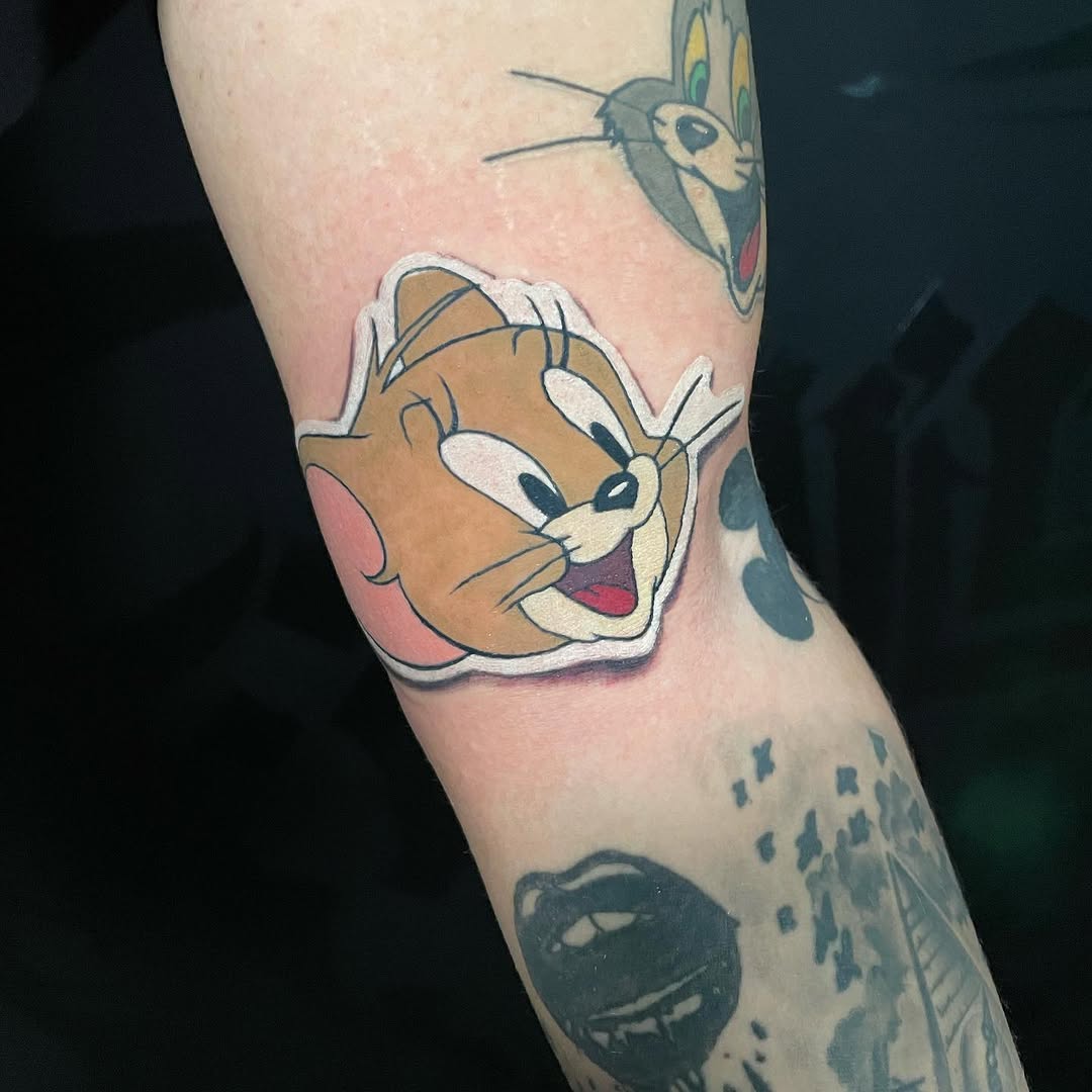 Tattoo by @kelvin_joet — new_school, anime