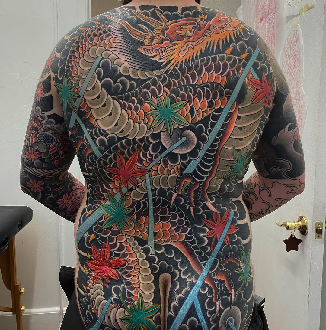 Tattoo by @deathoner727 — japanese_irezumi, illustrative