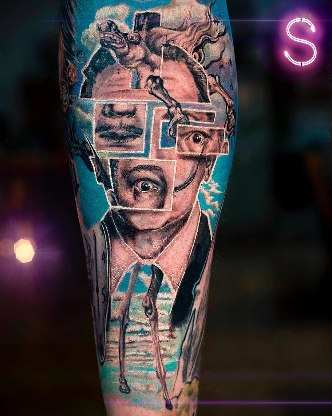 Tattoo by @mrsassy_tattoos — realism, surrealism