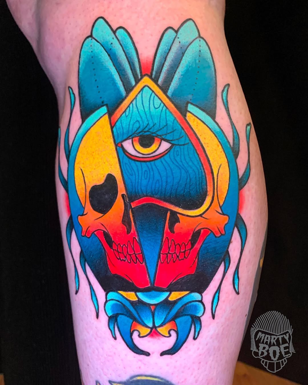 Tattoo by @martyboe — neo_traditional, dark_realism
