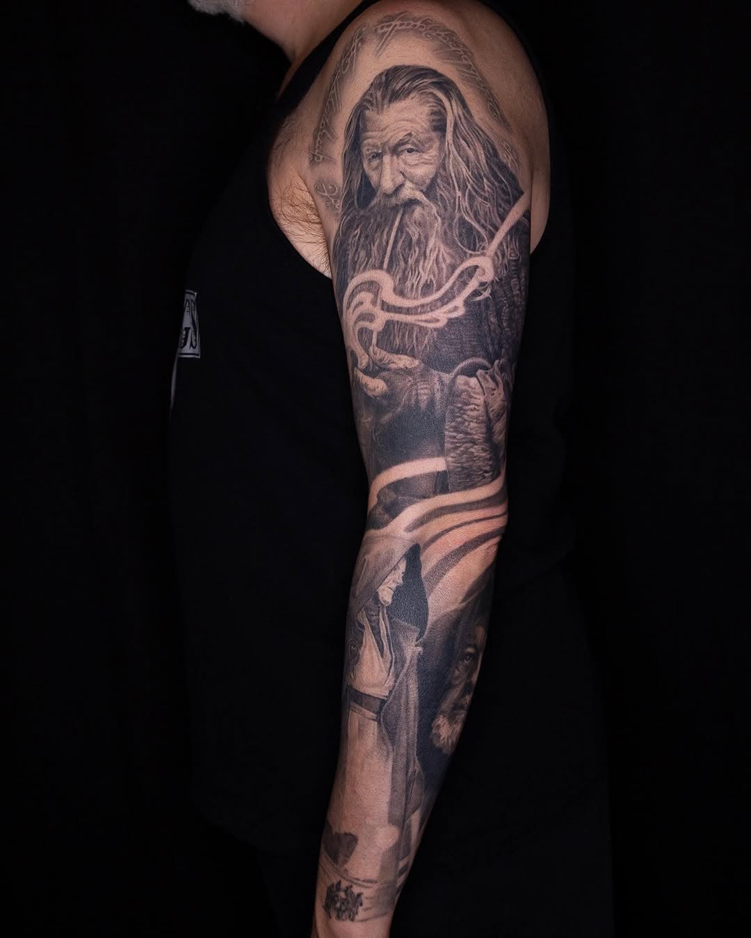 Tattoo by @ronangibney — realism, black_and_grey