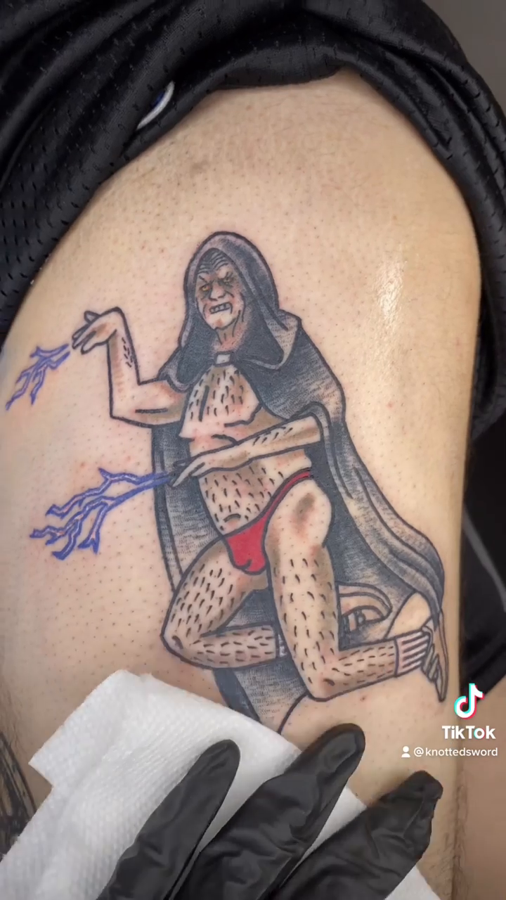 Tattoo by @knottedsword — new_school