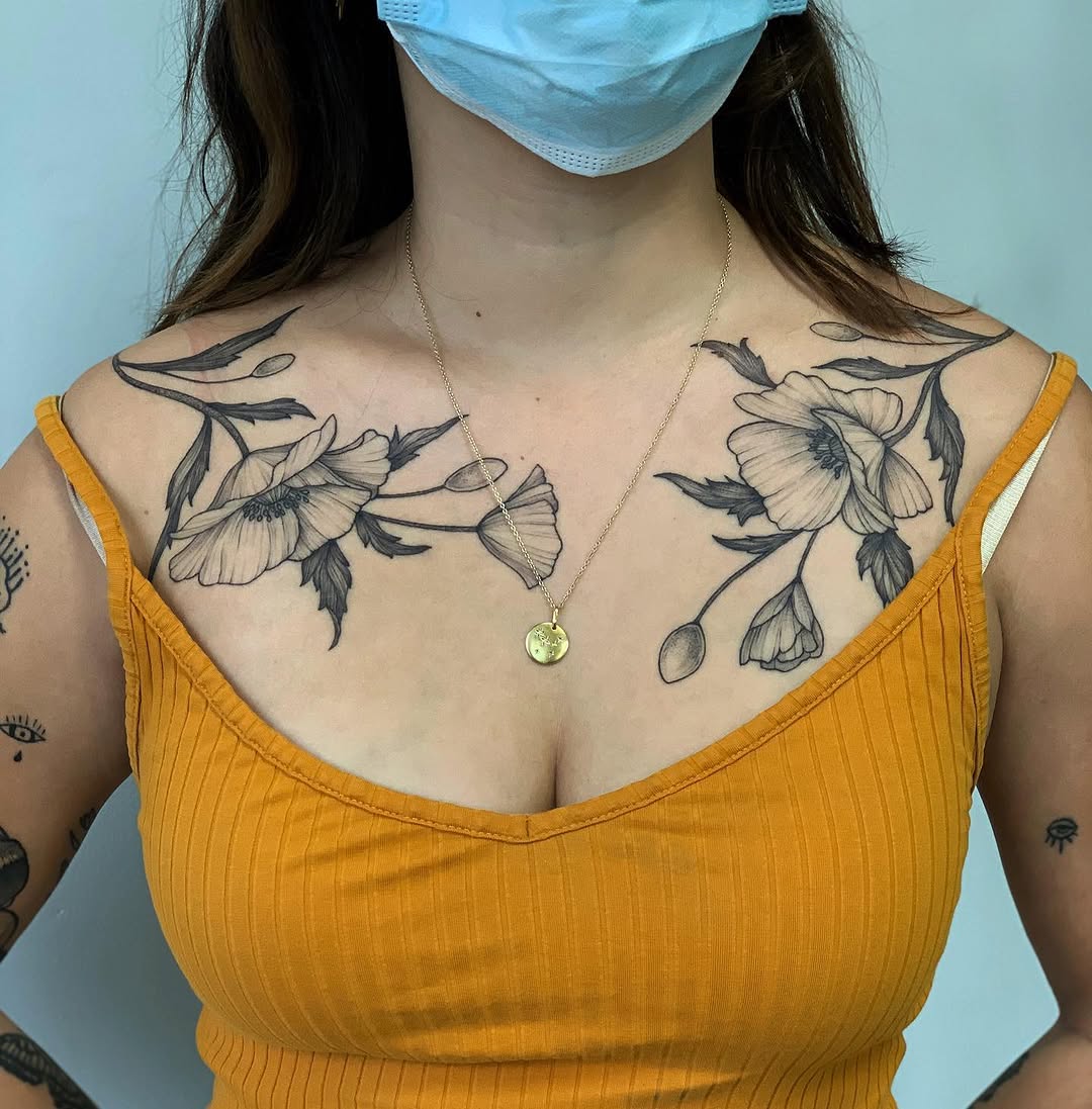 Tattoo by @misskwan — illustrative, black_and_grey