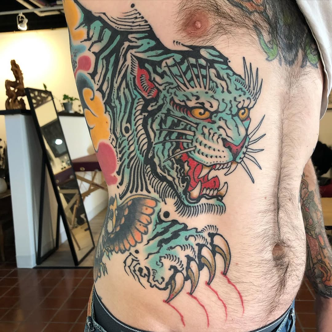 Tattoo by @barnharttattoo โ neo_traditional, japanese_irezumi