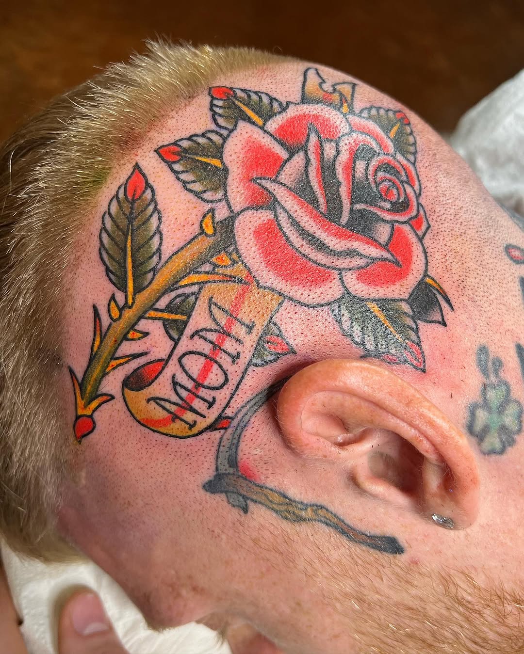 Tattoo by @ffititattoo — american_traditional, lettering_script
