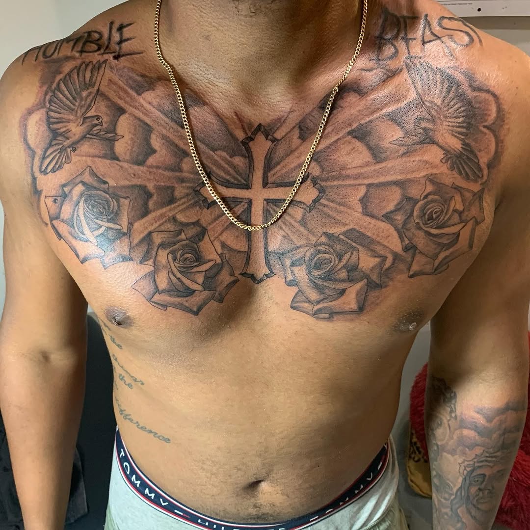 Tattoo by @hardcash_jt — black_and_grey, illustrative