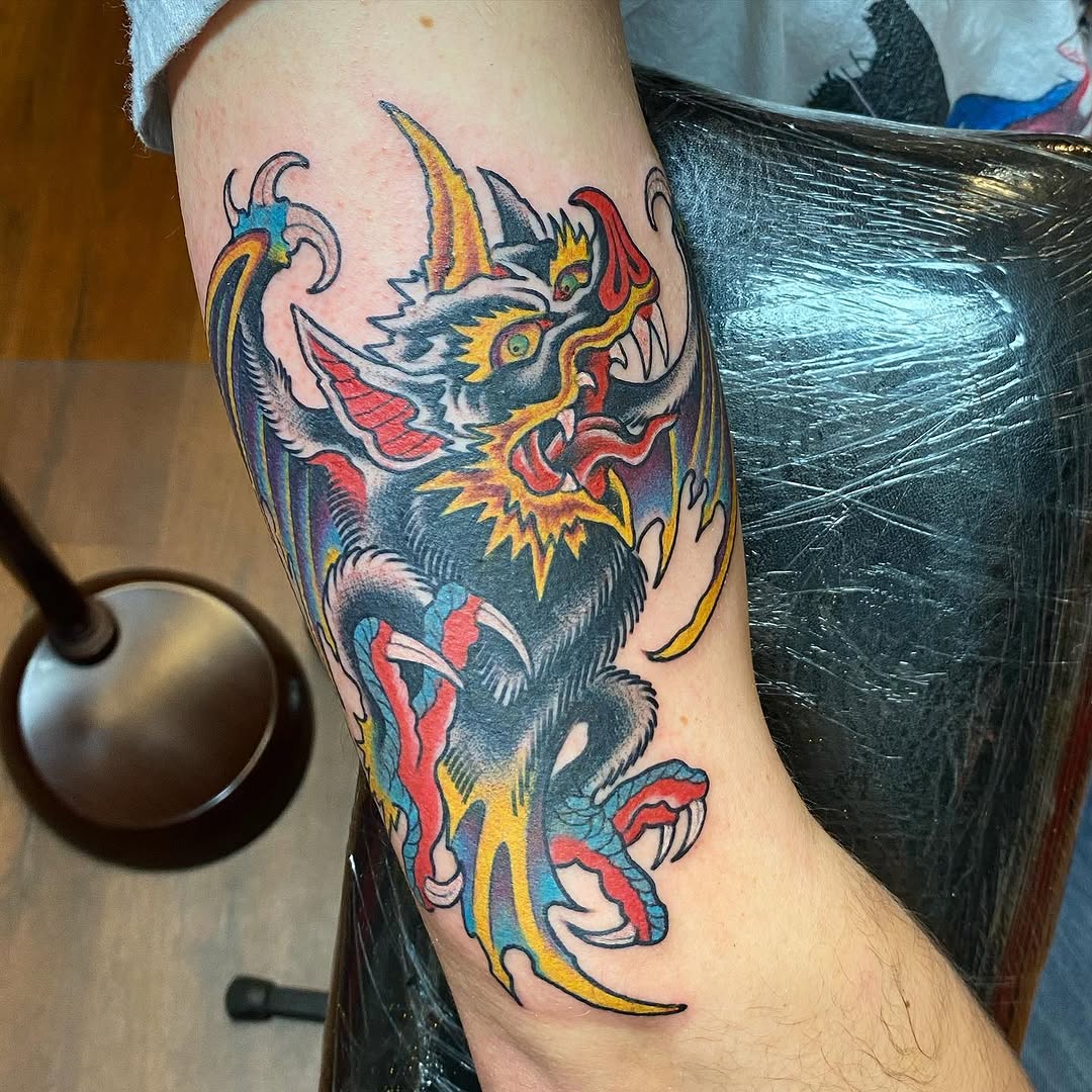 Tattoo by @miniperf — american_traditional
