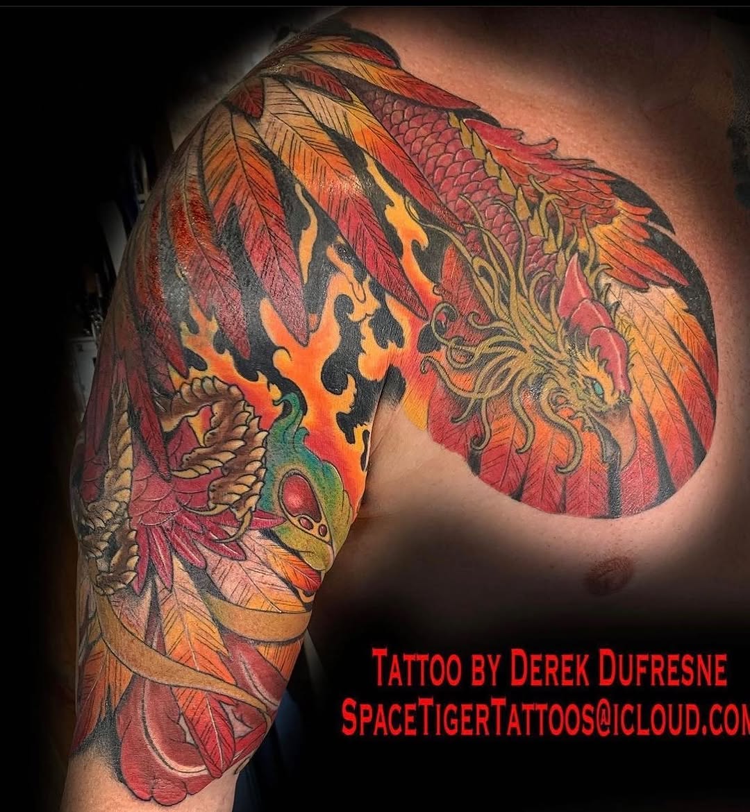 Tattoo by @derekdtattoos — japanese_irezumi, neo_traditional