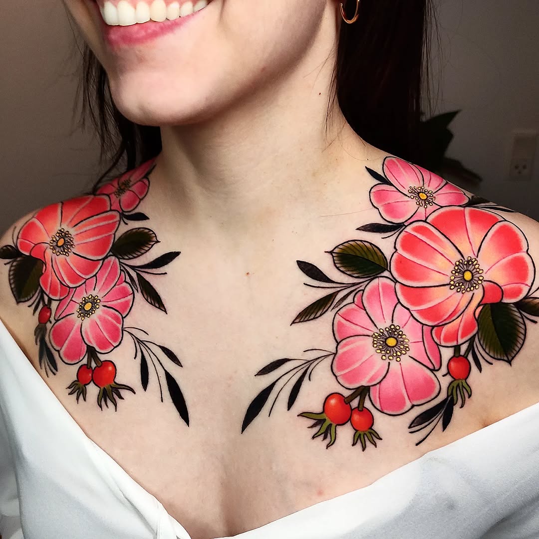 Tattoo by @andres.atattoos โ neo_traditional
