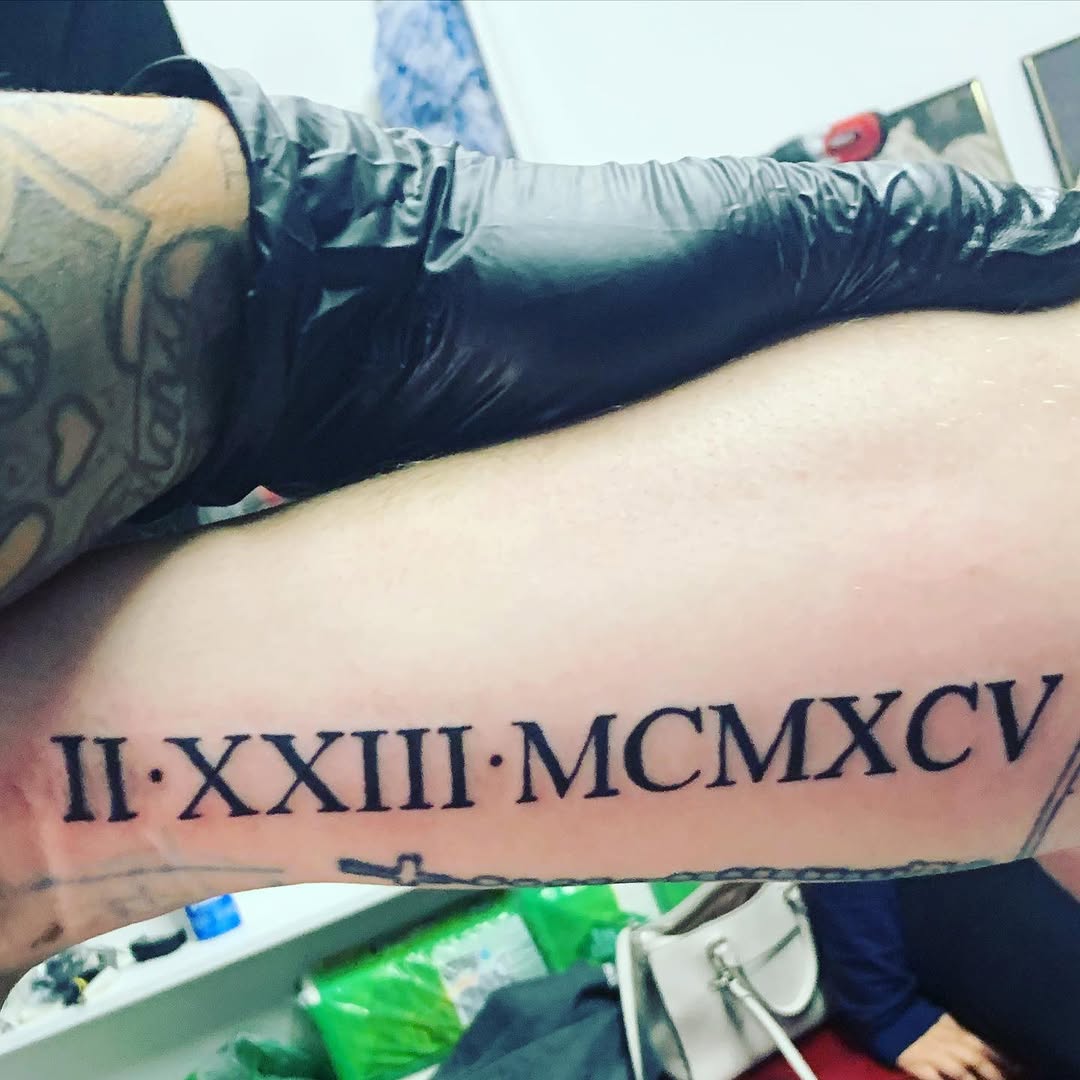 Tattoo by @divineink316 — lettering_script, fine_line