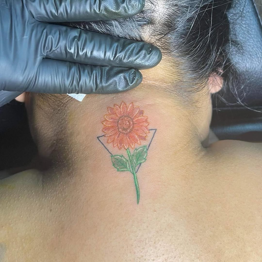 Tattoo by @divineink316 — geometric