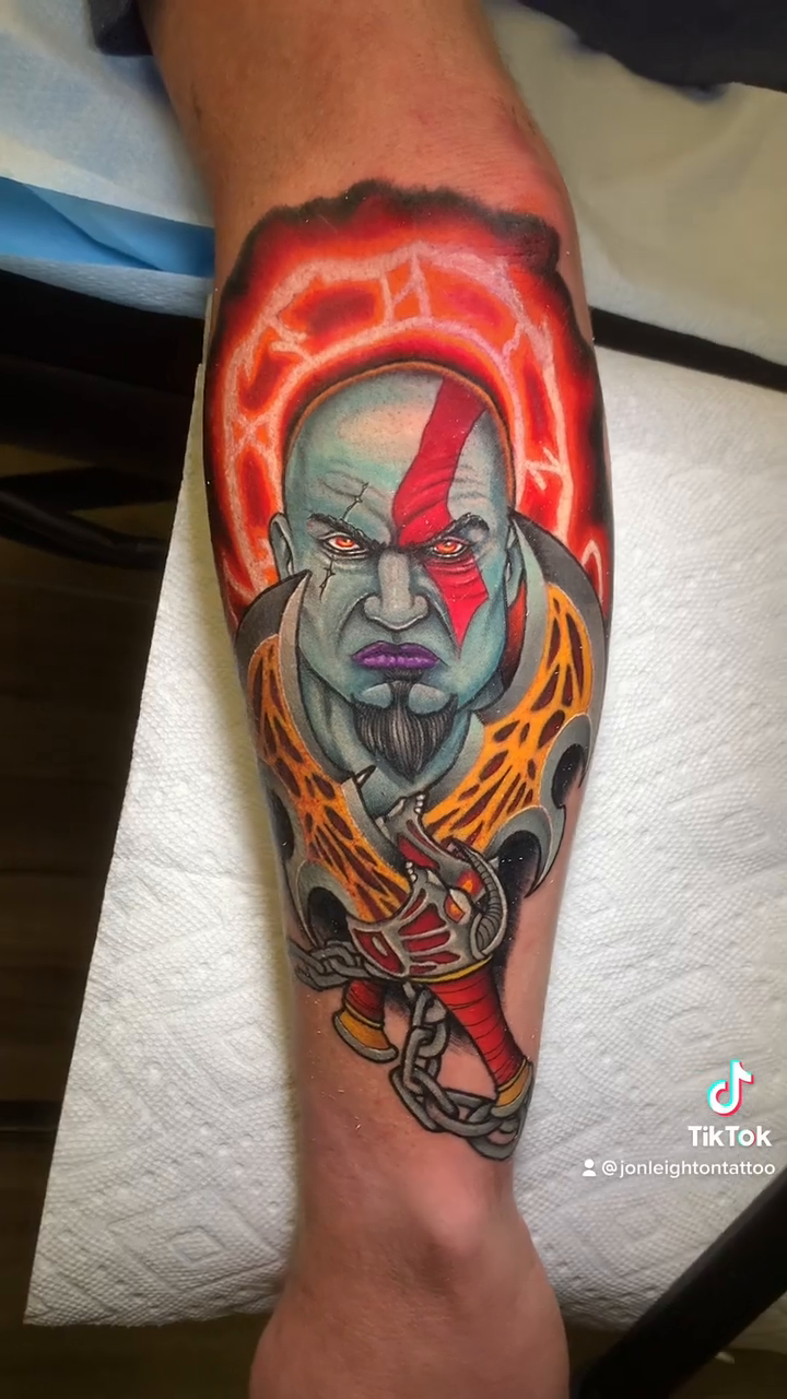 Tattoo by @jonleightontattoo — new_school, anime