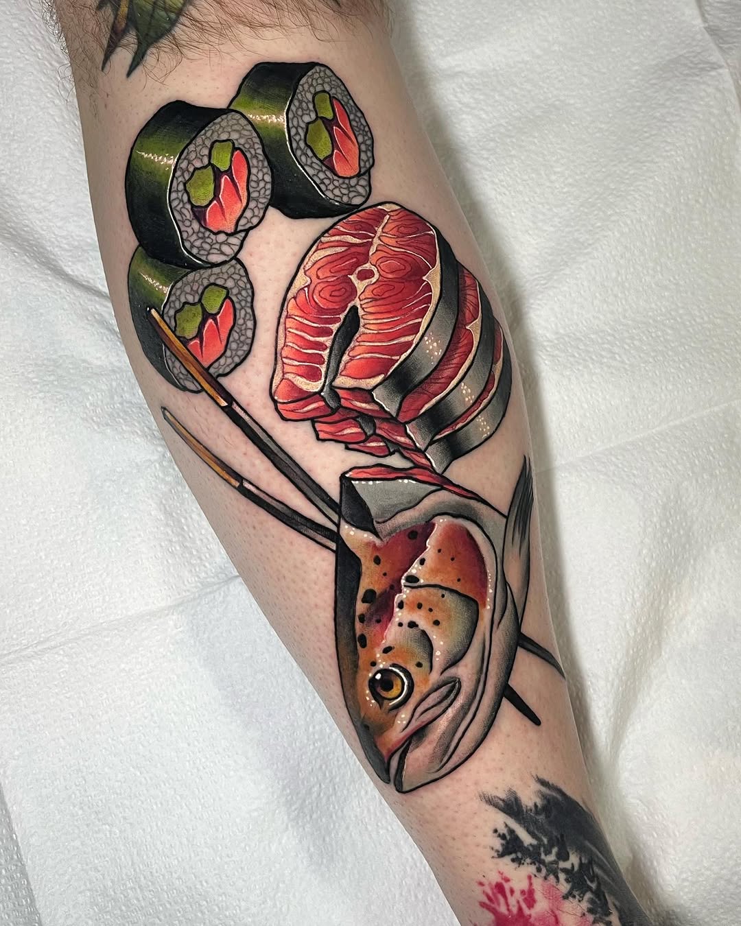 Tattoo by @sethholmestattoos — new_school, realism
