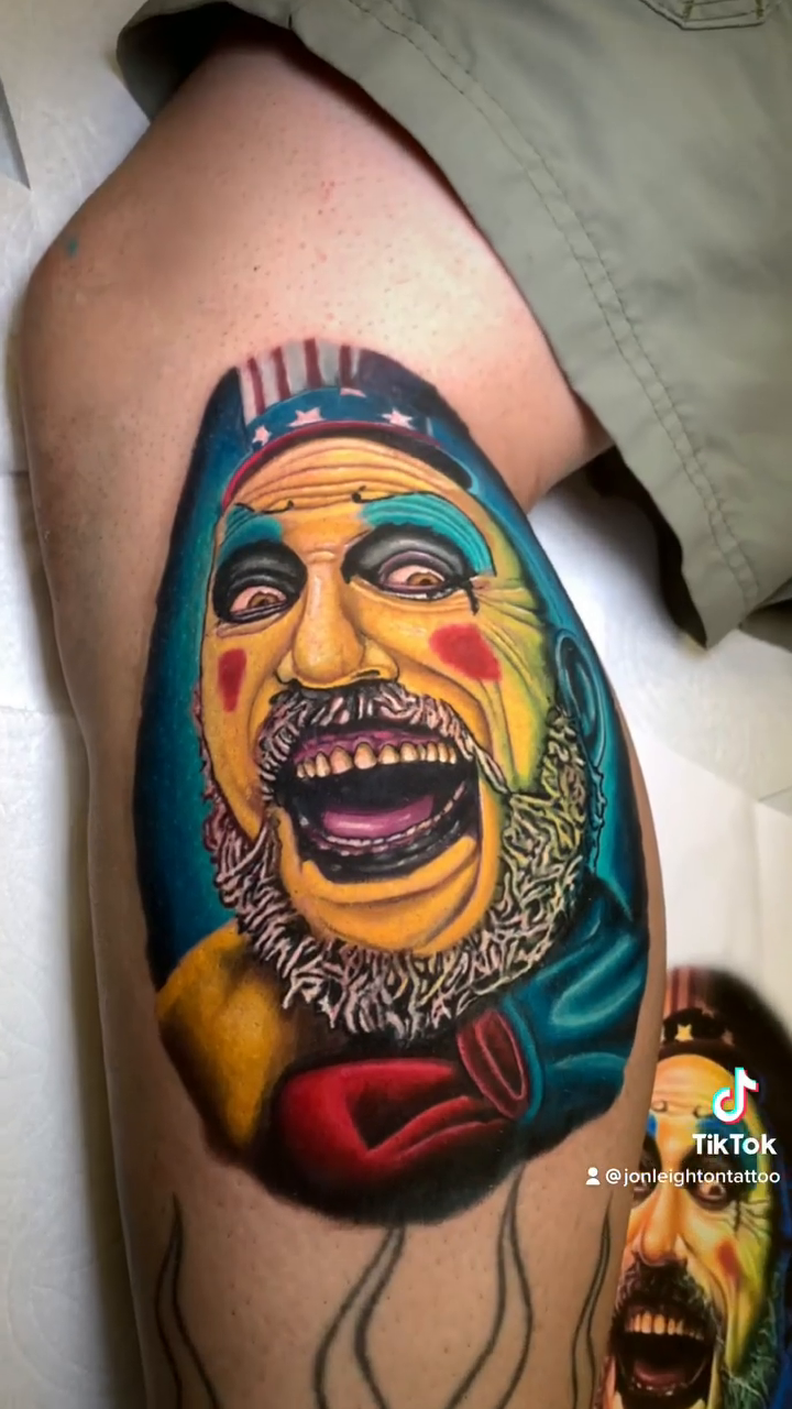 Tattoo by @jonleightontattoo — new_school