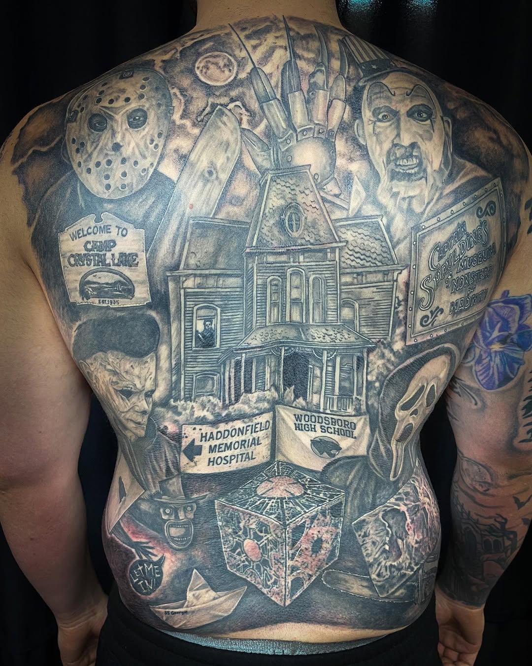 Tattoo by @blackscorpion13 — black_and_grey, realism