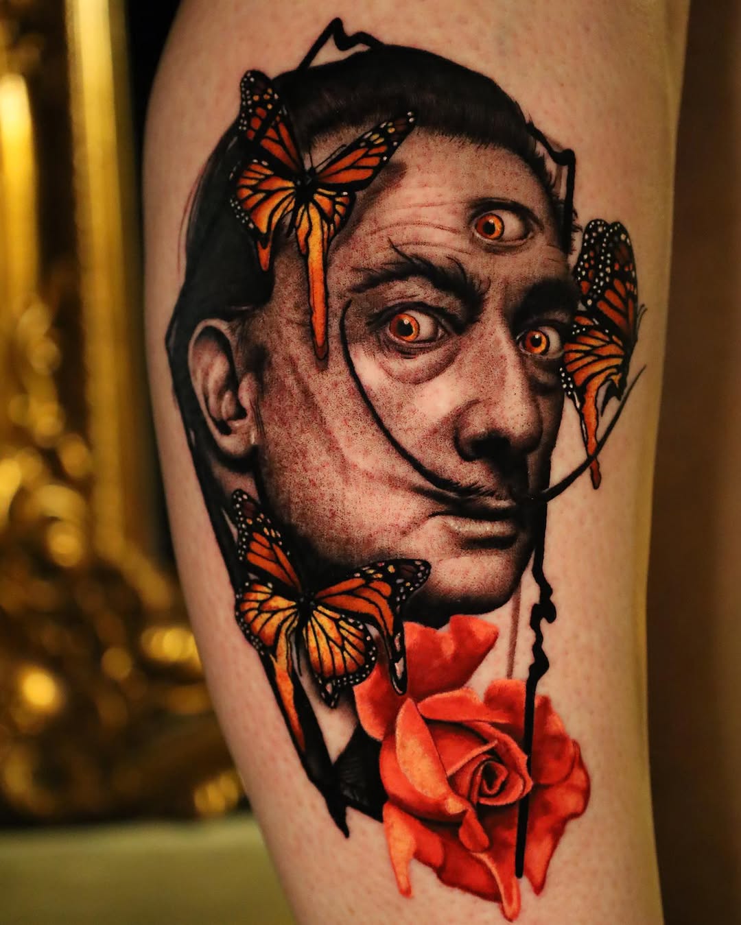 Tattoo by @palacios_ink โ realism, surrealism