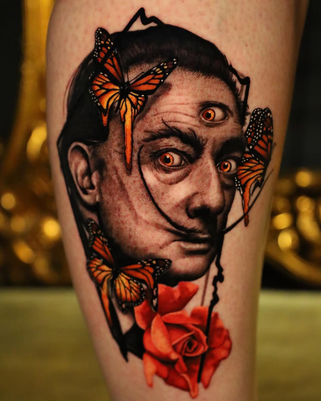 Tattoo by @palacios_ink โ realism, surrealism