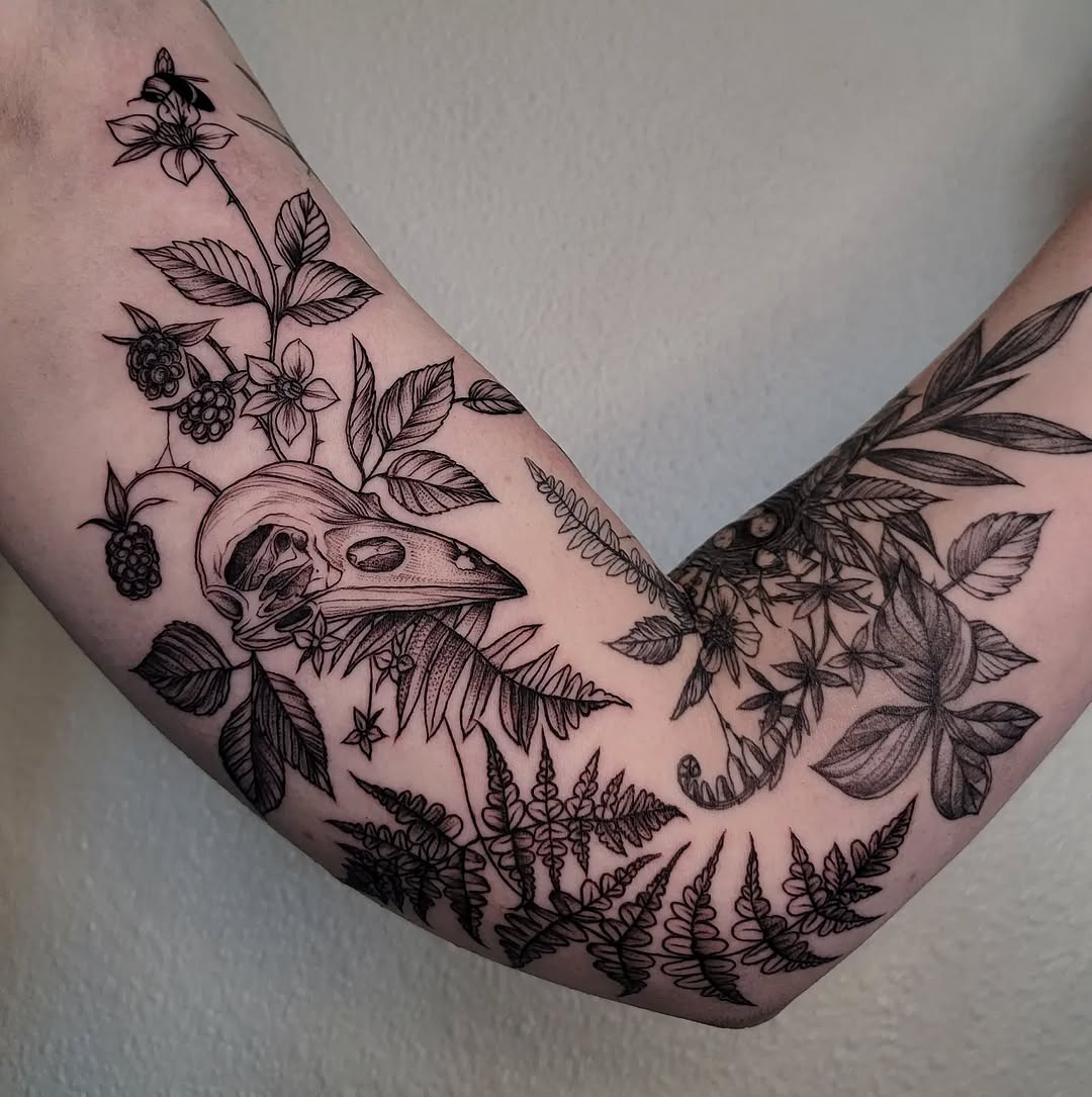 Tattoo by @cc_tattoos — black_and_grey, realism