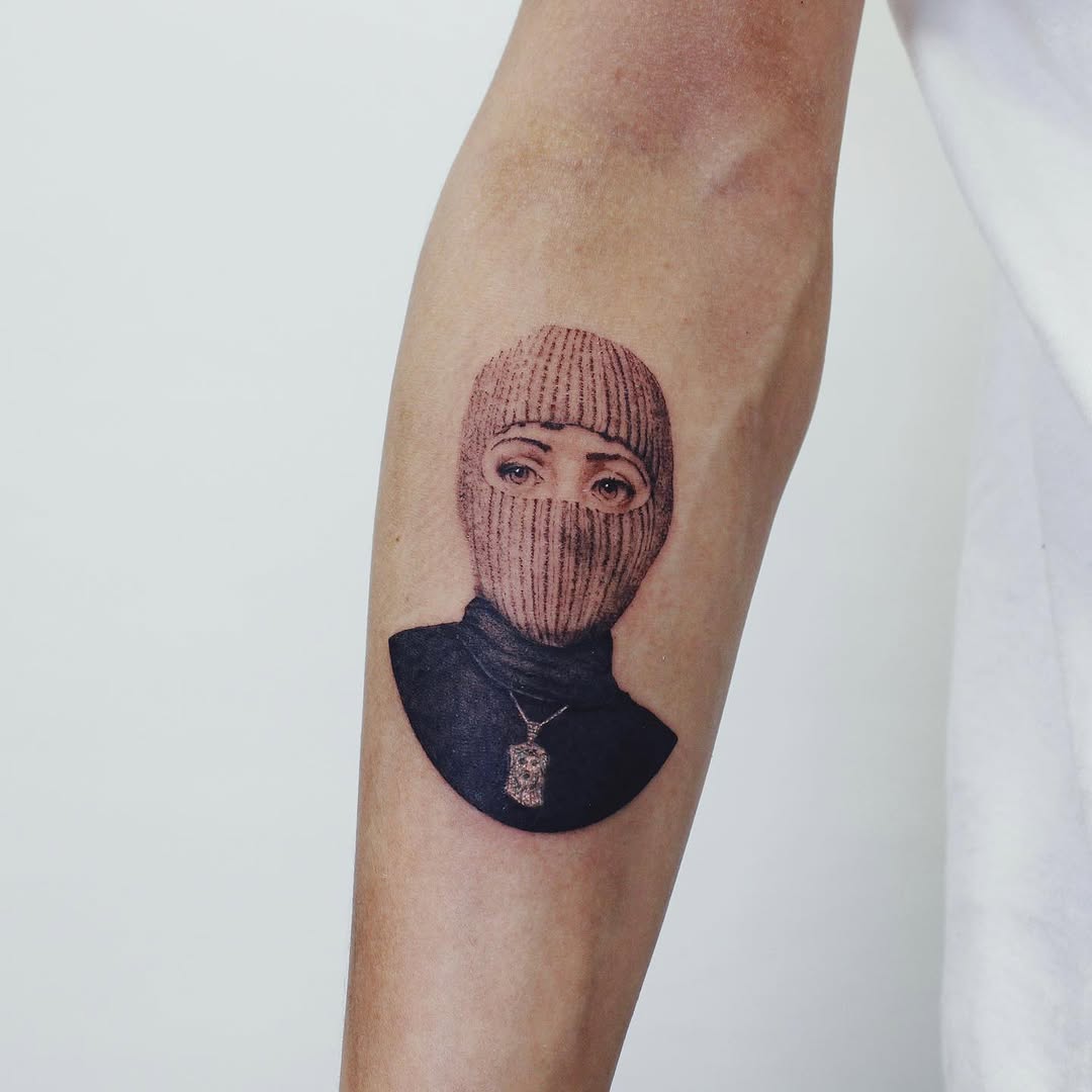 Tattoo by @lucyy.inked โ realism, black_and_grey