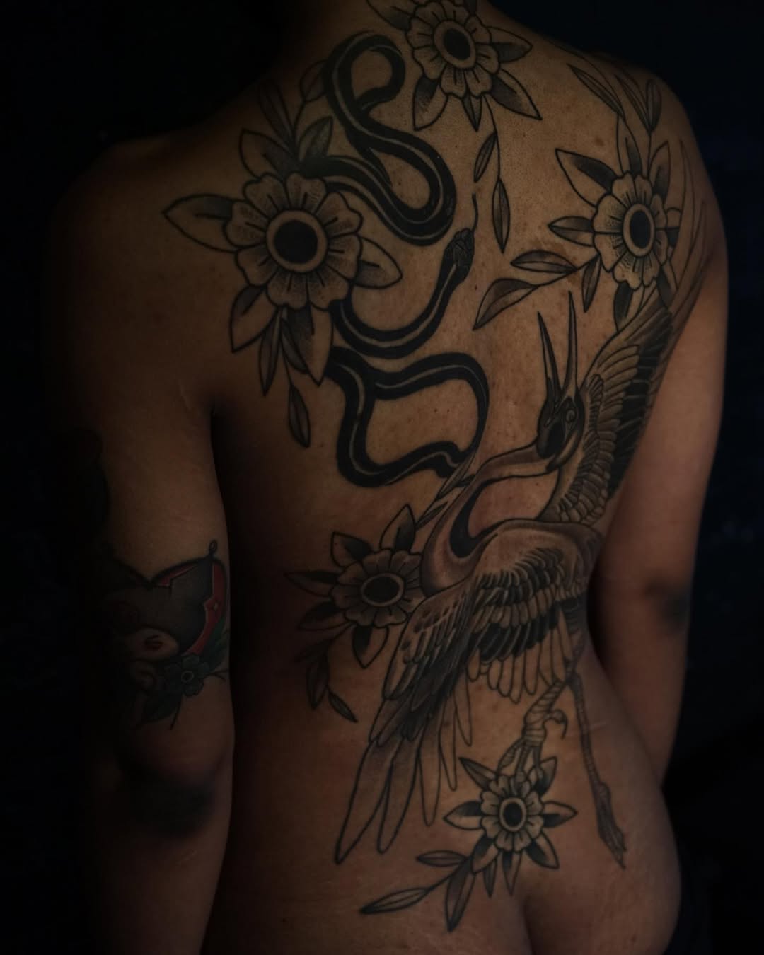 Tattoo by @hiralupe_tattoo — black_and_grey, illustrative
