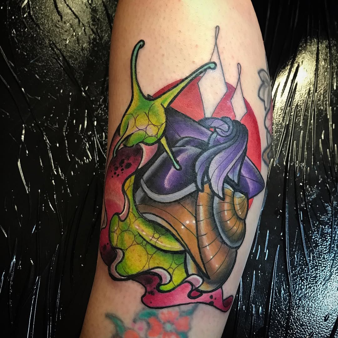 Tattoo by @montana_blue — new_school
