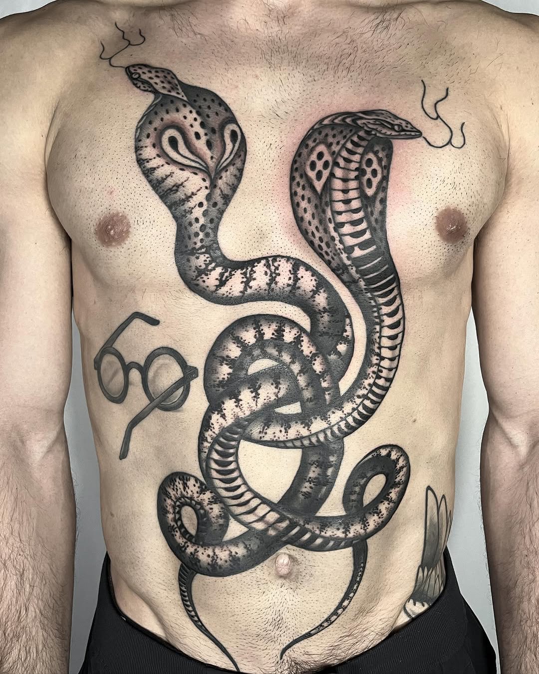 Tattoo by @hollydanesi โ black_and_grey