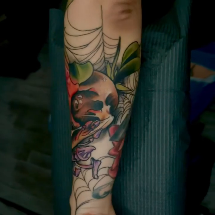 Tattoo by @em_tattoos — dark_realism, neo_traditional