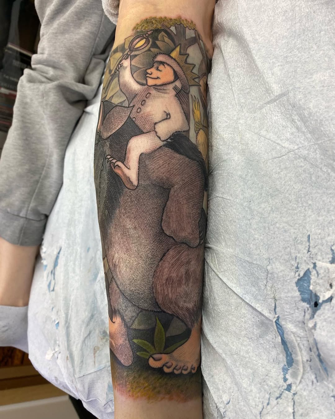 Tattoo by @benaroundtattoos — realism, illustrative