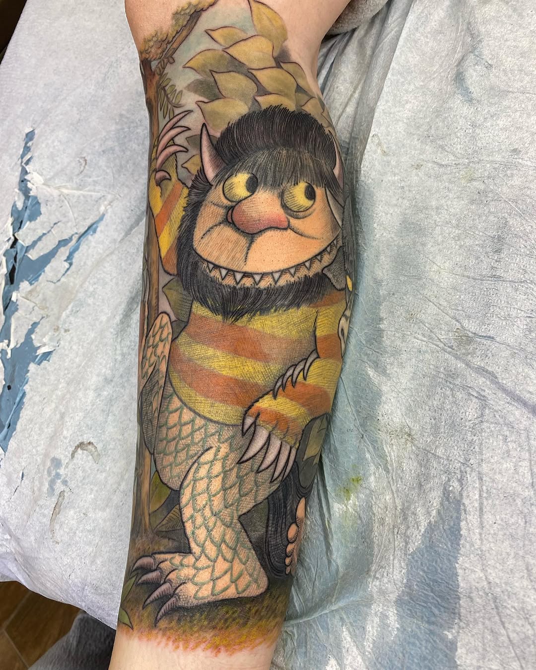 Tattoo by @benaroundtattoos — new_school, illustrative