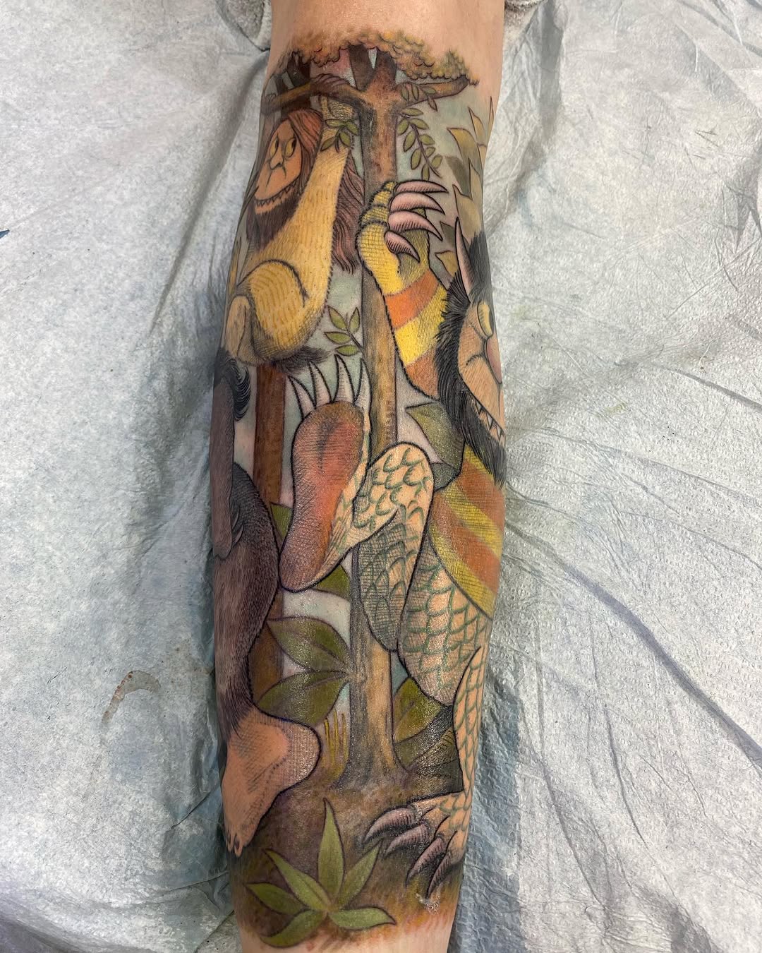 Tattoo by @benaroundtattoos — realism, illustrative