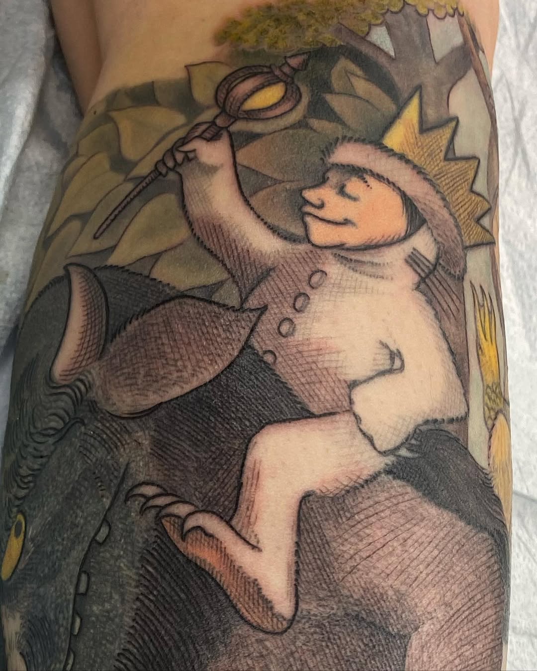 Tattoo by @benaroundtattoos — illustrative, realism