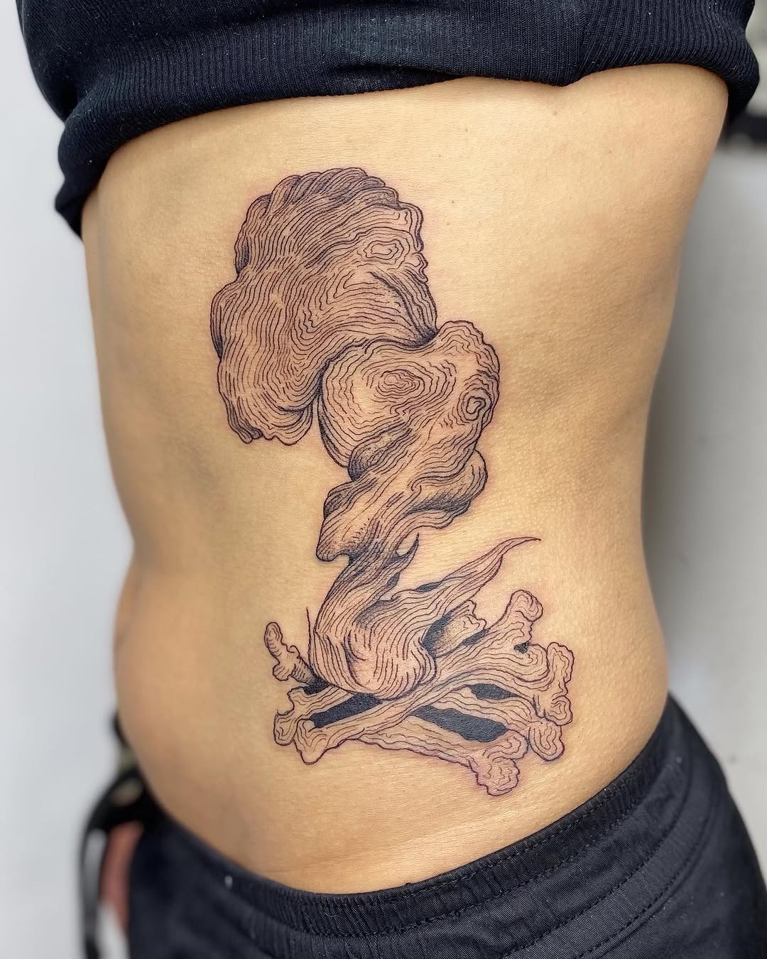 Tattoo by @barrotattooer — black_and_grey
