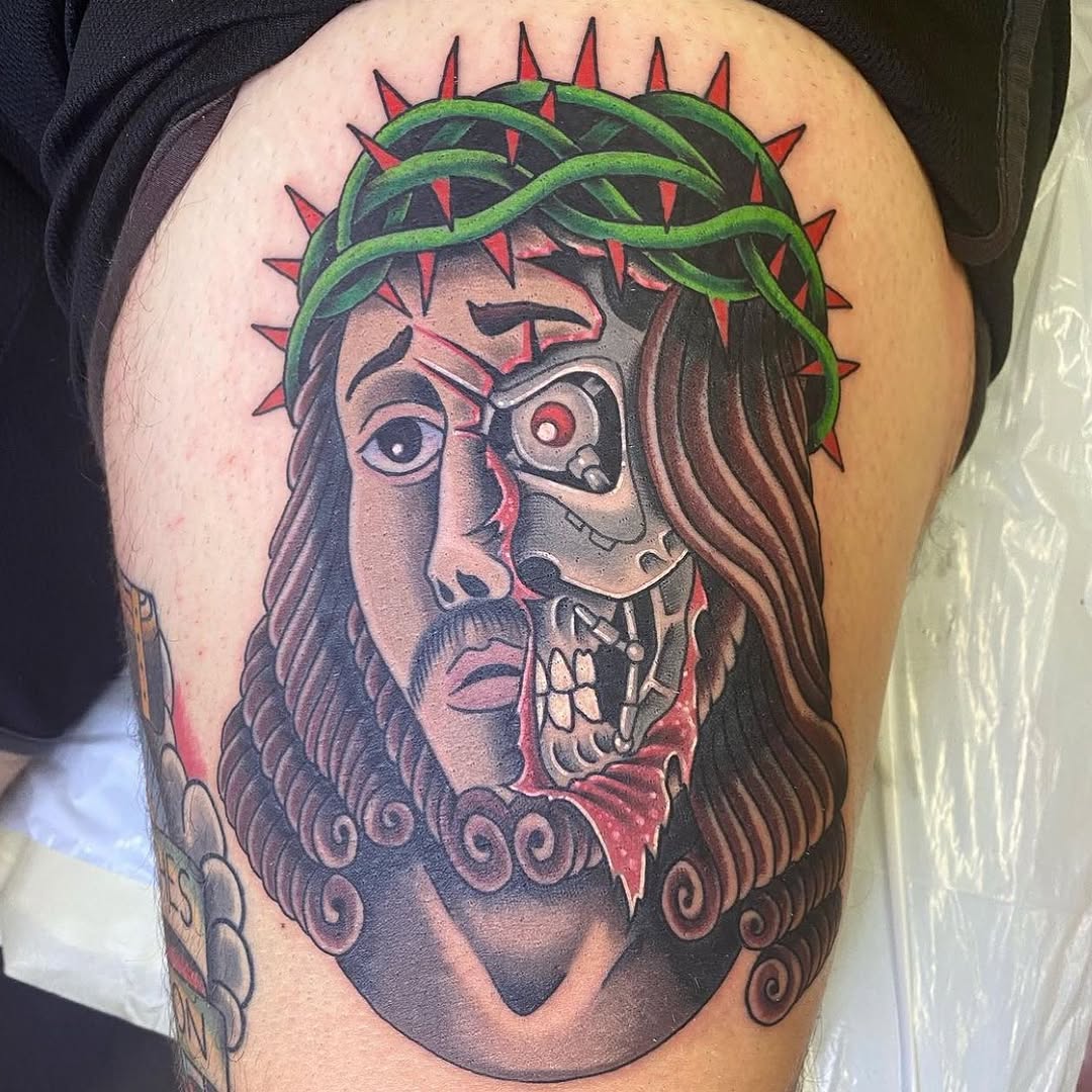 Tattoo by @badfellow — american_traditional, realism