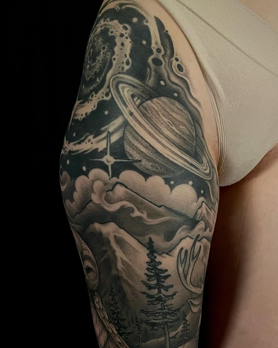 Tattoo by @baronvonphil โ realism, black_and_grey