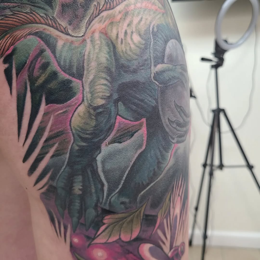 Tattoo by @drvodkatattoos — realism