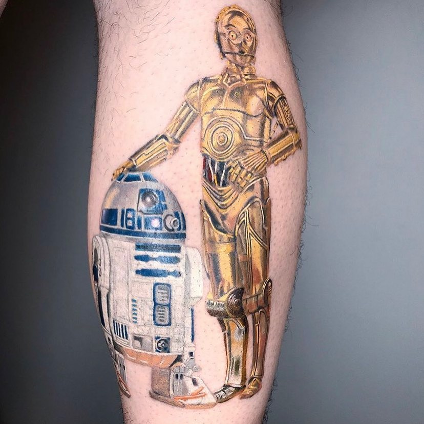 Tattoo by @ronangibney — realism, black_and_grey
