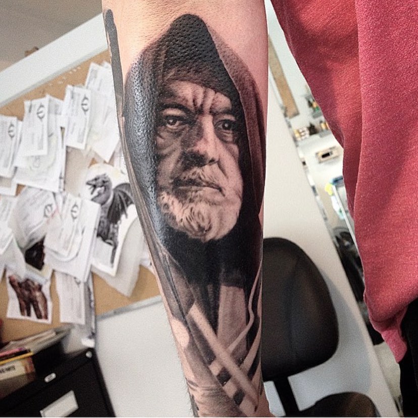 Tattoo by @ronangibney — realism, black_and_grey