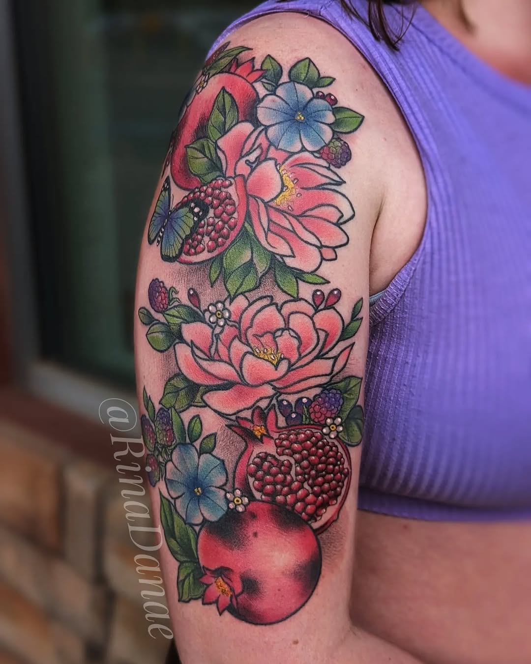 Tattoo by @rinadanae_tattoos β neo_traditional, realism
