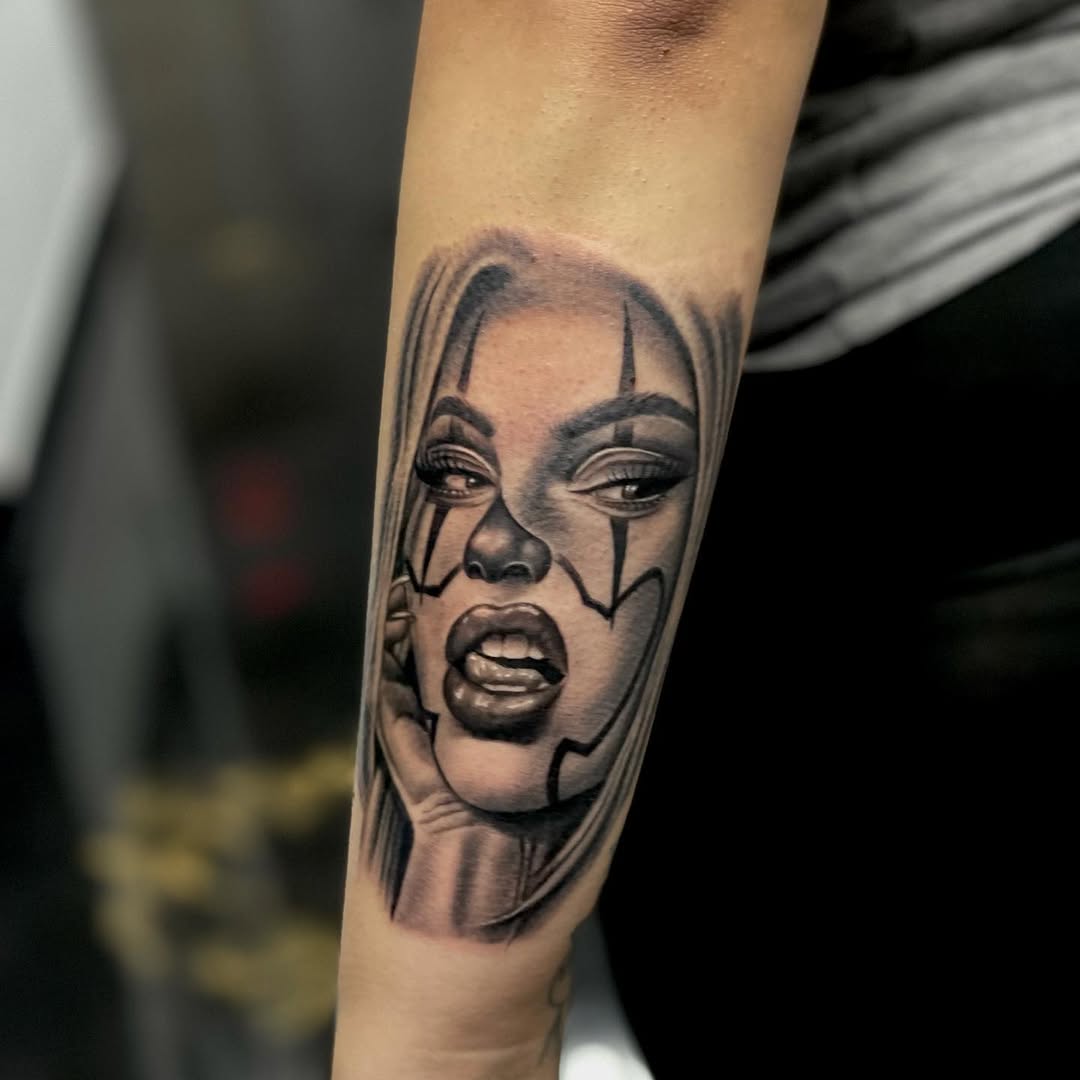 Tattoo by @nanaa.ink — black_and_grey, realism