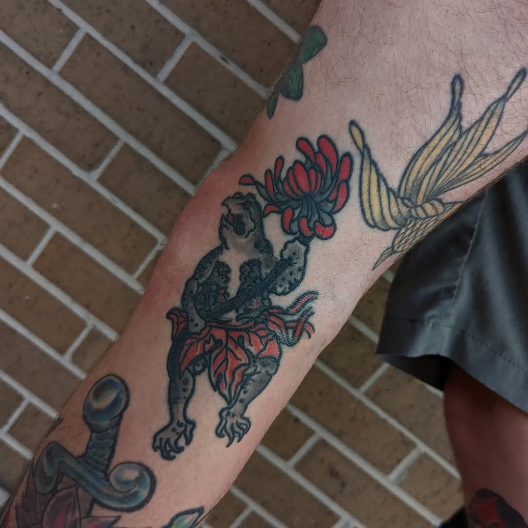 Tattoo by @ruemclean — japanese_irezumi, illustrative