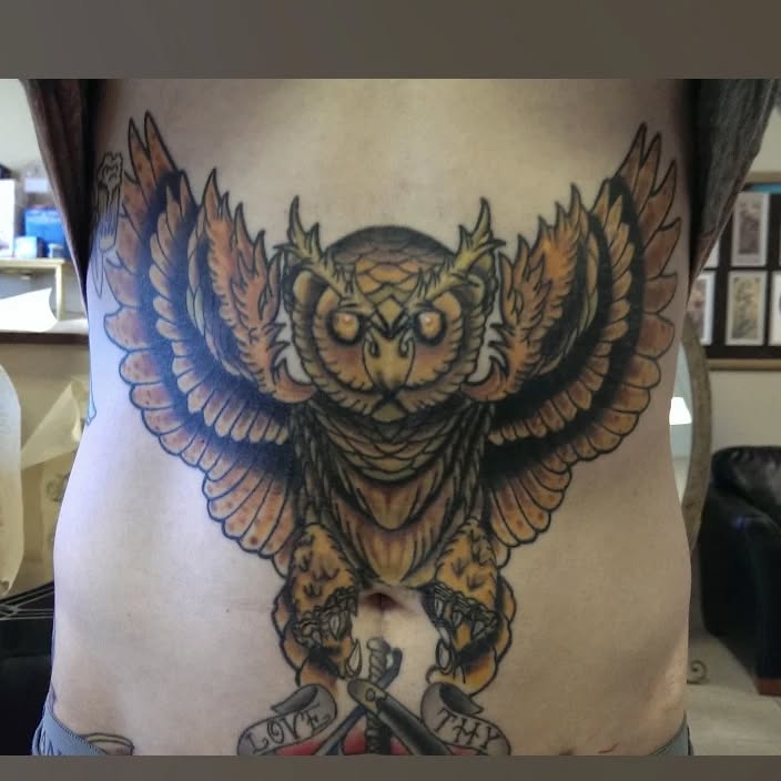 Tattoo by @ruemclean — american_traditional, illustrative
