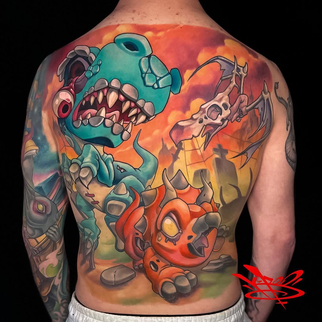 Tattoo by @kevinboudreau_ — new_school, realism