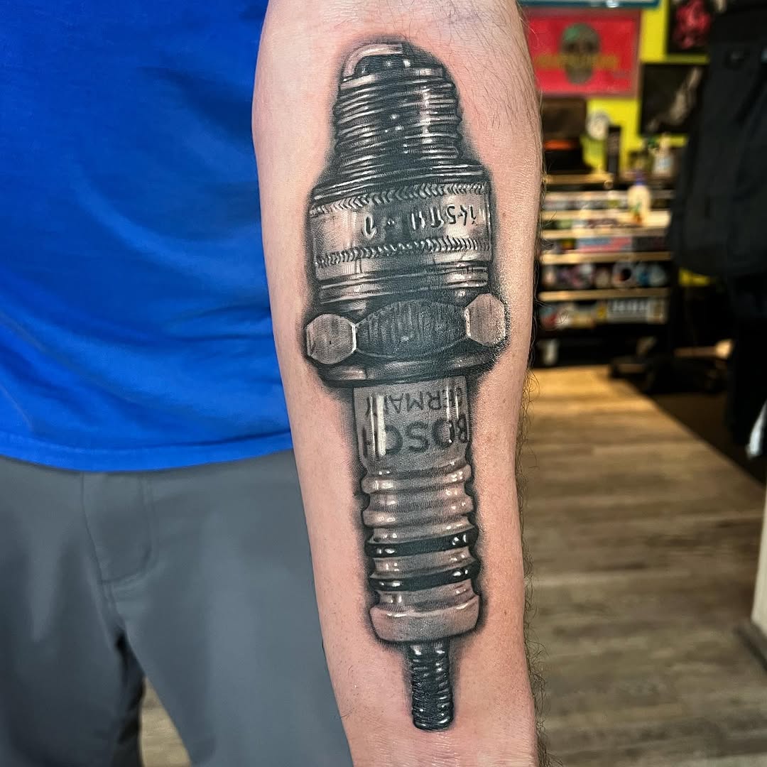 Tattoo by @mez_love_tattoos — realism, black_and_grey