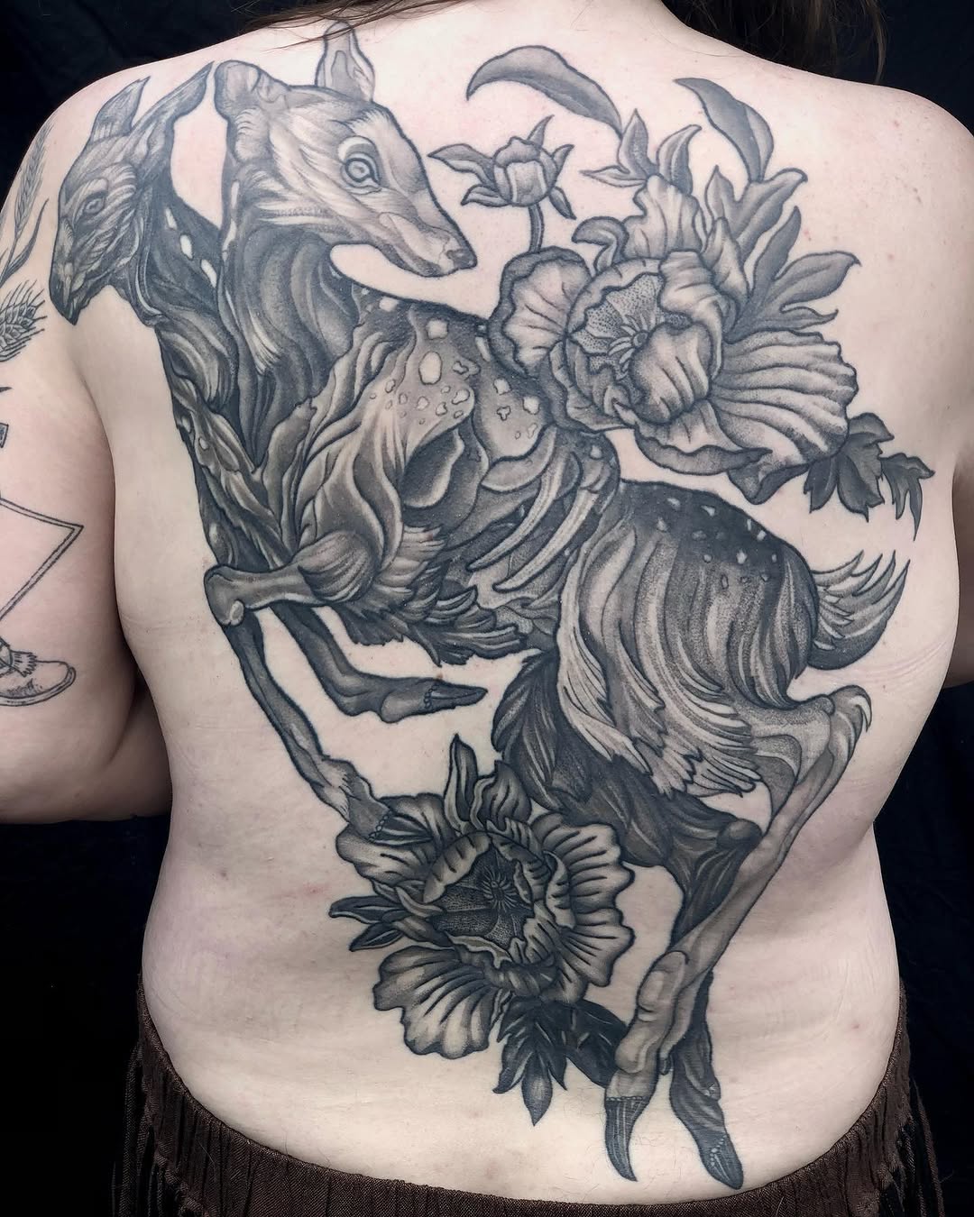 Tattoo by @needlerelic_tattoo — black_and_grey