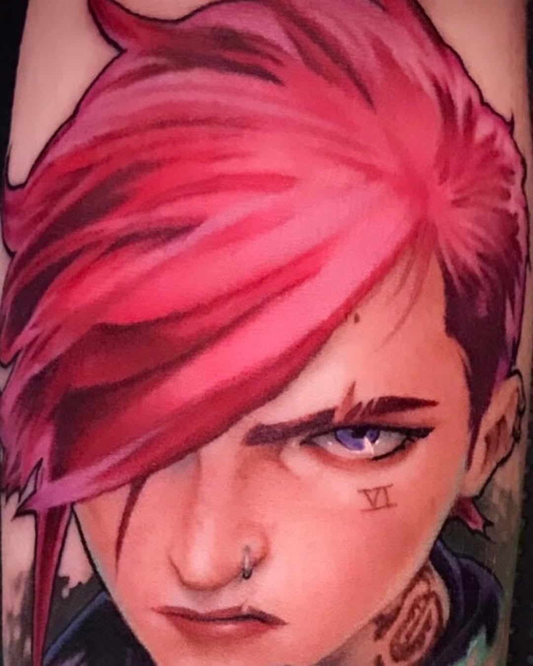 Tattoo by @brianchamberstattoo — anime, realism